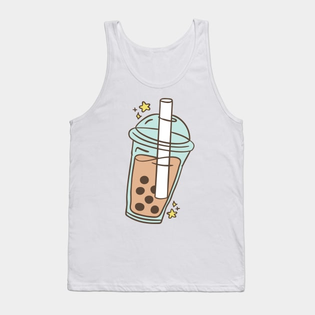 Bubble Tea Tank Top by nerdlkr